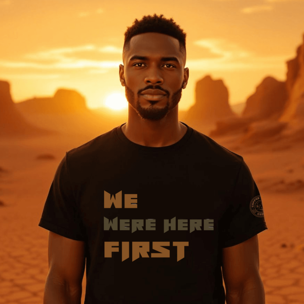 We Were Here First t-shirt