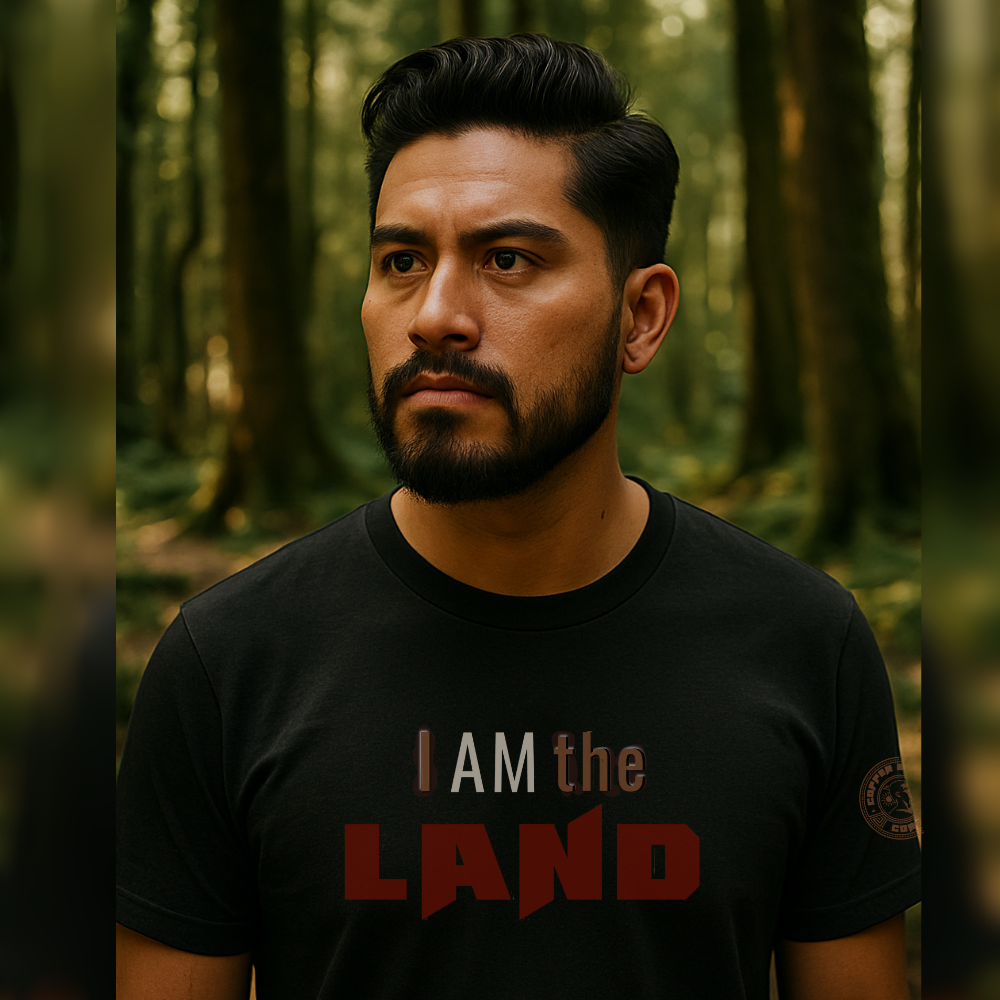 I Am the Land t-shirt